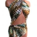 Bathing Suit Medium Wrap-ar..